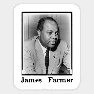 James Farmer Portrait Sticker